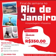 FINAL DE SEMANA NO RIO DE JANEIRO